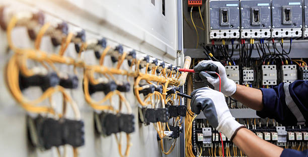 Professional Electrician technician working in Odenton, MD